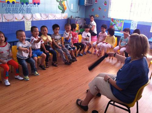 厦门市万芳大地美语幼儿园外教上课（2）