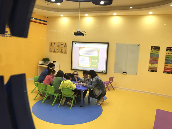 爱贝国际少儿英语南京新校区教学环境