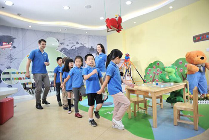 爱贝国际少儿英语郑州荥阳中心教学环境