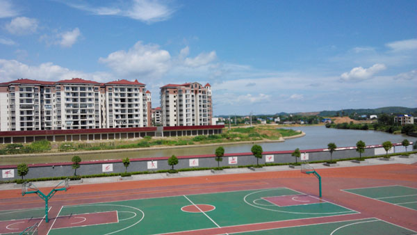 衡阳市湘南实验中学校园环境